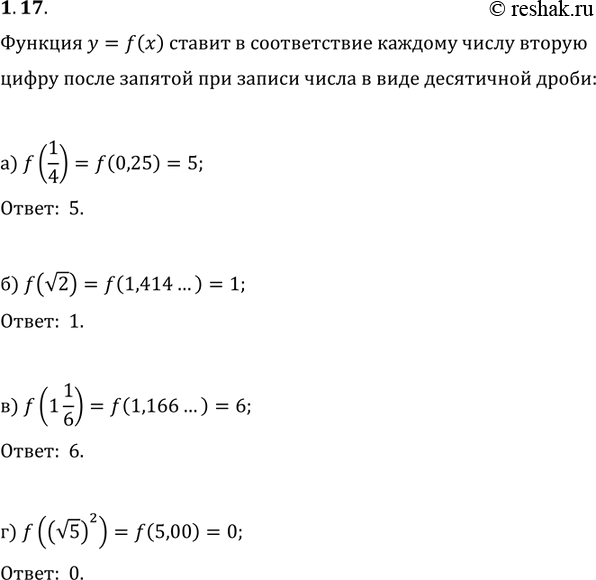  1.17  y = f(x)   :                ...