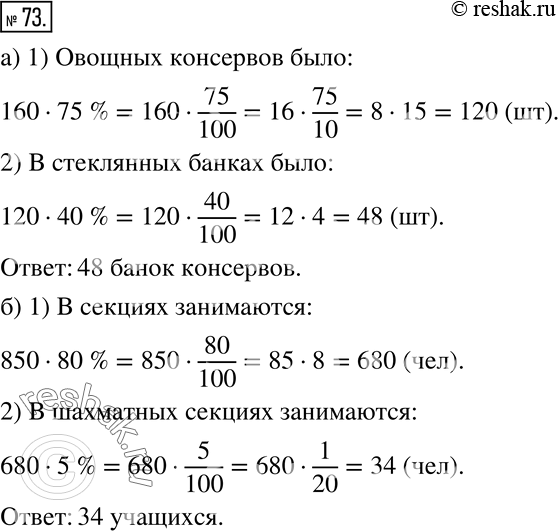  73 )    160     .    75%  ,  40%      ....