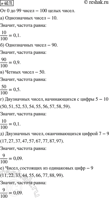  40.11.   40.11, 40.12        99  :)  ; )  ; )  ; )  ,...