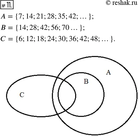  11.  A -   ,  7, B -   ,  14, C -   ,  6.   ...