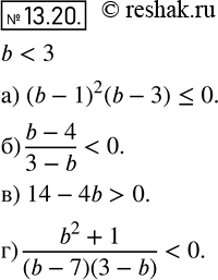  12.20.	,  b < 3.    : ) (b - 1)2(b - 3); ) (b-4)/(3-b);) 14 - 4b;)...