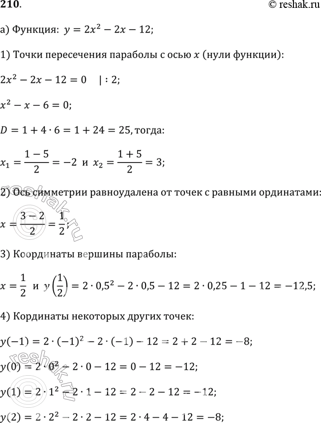  210.   ,  ,    :)  = 2^2 - 2 - 12;   )  = -2^2 +...