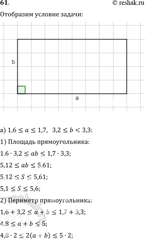  61.           b ,        , :) 1,6??1,7;  3,2?b?3,3;) 2,5??2,6; ...