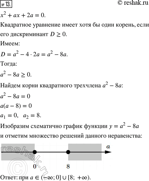  13.      ^2 +  + 2 = 0    ...