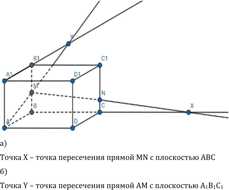  81   ABCDA1B1C1D1    M  N    BB1  CC1.   : )  MN   ABC; )...