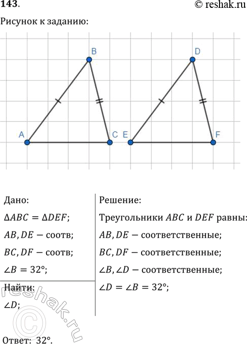  143.    DEF ,    D,   DF ,  B = 32.  ...