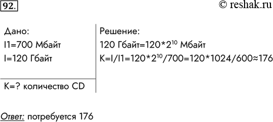  92.  CD  700     ,      120 ?:I1=700  I=120 ...