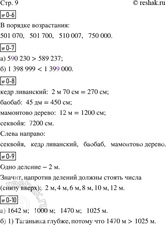  -6.      (): 750 000, 501 700, 501 070, 510 007.-7.  ,    ,a) 5___0 230 > 589 237 ...