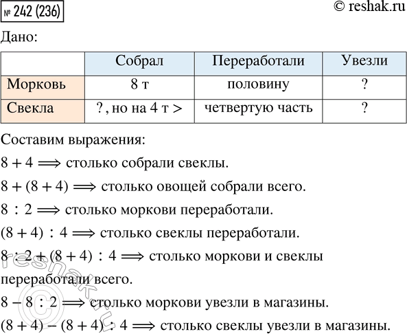  242.   8  ,     4  .         ,      .  ...