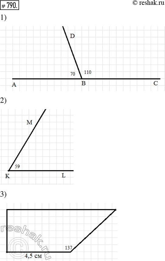  790. :1)  ,      110^ ; 2)  MKL,    K  59^ ;3) ,     ,...