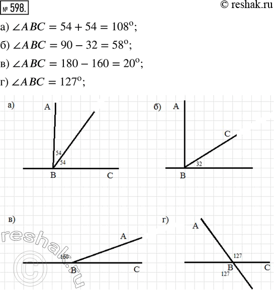  598.      ,  , : )      ,  54; )    ,  32,  ...