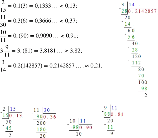       : 2/15, 11/30, 10/11, 3 9/11, 3/14.,        a/n ,   a -  ,   n -...